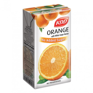 KDD Orange Juice With White Grape Nectar 250ml