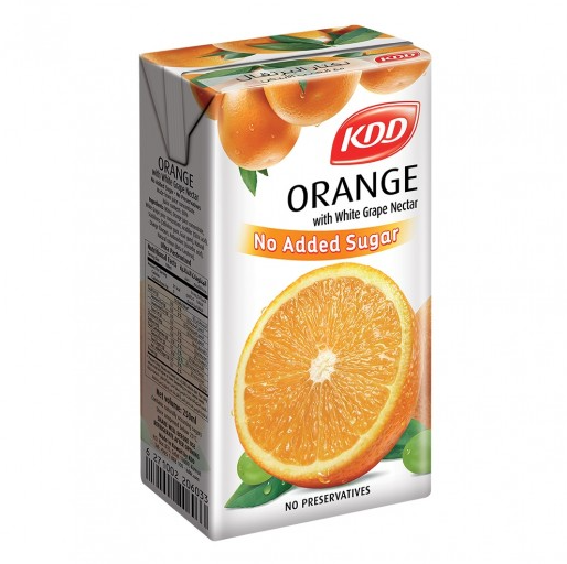 KDD Orange Juice With White Grape Nectar 250ml