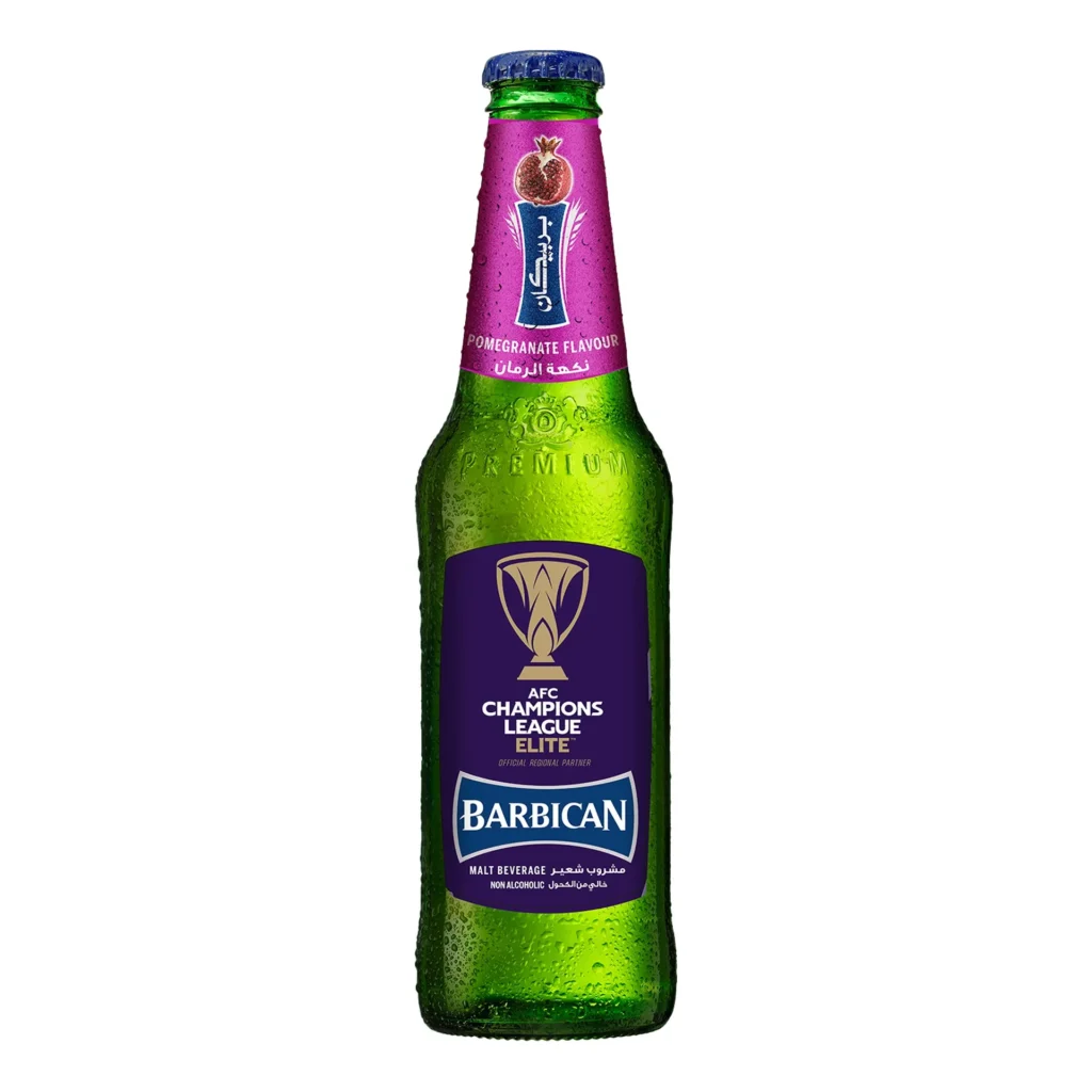 Barbican Pomegranate Non Alcoholic Malt Beverage 330ml bottle