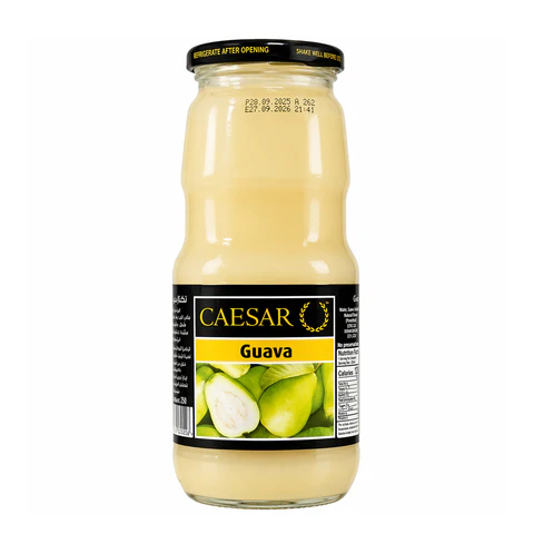Caesar Guava Drink 250ml refreshing fruit beverage glass bottle