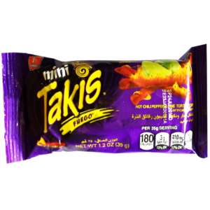 Takis Fuego Lemon & Pepper Corn Flakes 35g