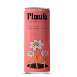 Flash Cherry Mix Natural Flavor Soft Drink 250 ml