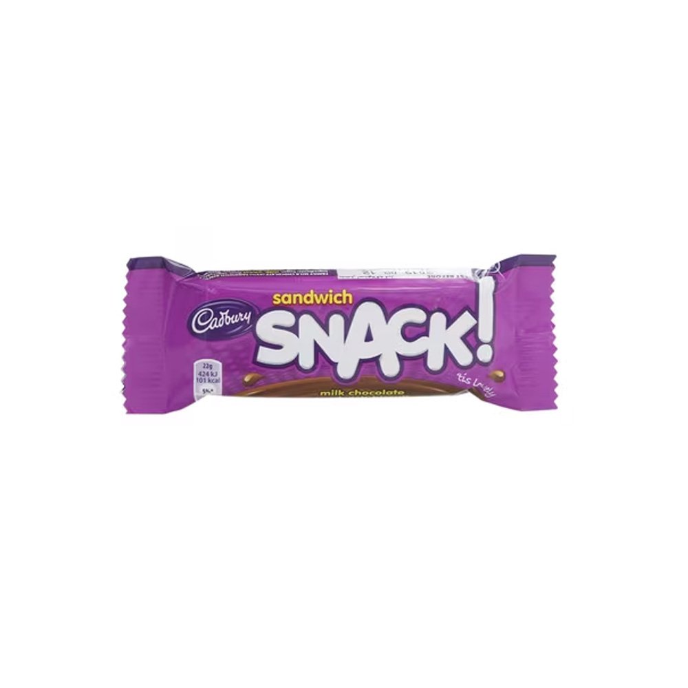 Cadbury Snack Sandwich 22g chocolate filled biscuit sandwich