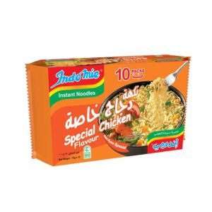 Indomie Assorted Instant Noodles 10 x 75g 9 plus 1 free value pack