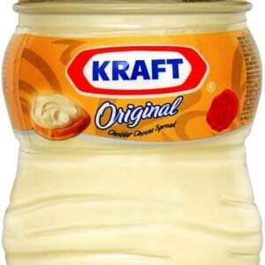 Kraft Cheddar Cream Cheese Spread Jar 140g creamy cheddar cheese spread