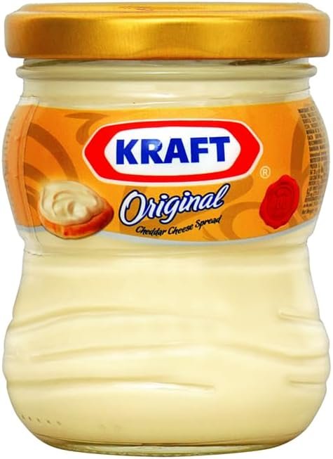 Kraft Cheddar Cream Cheese Spread Jar 140g creamy cheddar cheese spread