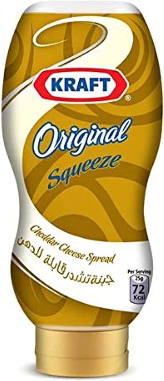 Kraft Cheddar Cream Cheese Spread Squeeze 790g creamy cheese spread