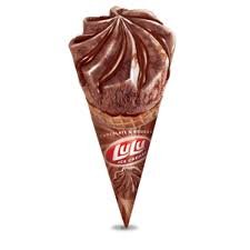 KDD Silver Chocolate Ice Cream Cone 100ml creamy chocolate ice cream cone