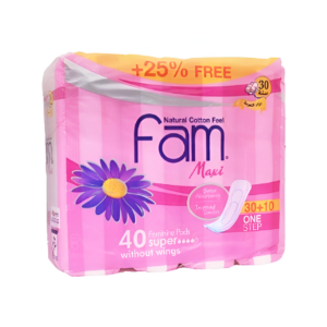 FAM Maxi Feminine Sanitary Pads – 4 Pieces Pack