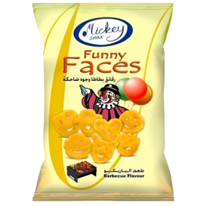Smiley Faces BBQ Flavor Chips Mickey 41g